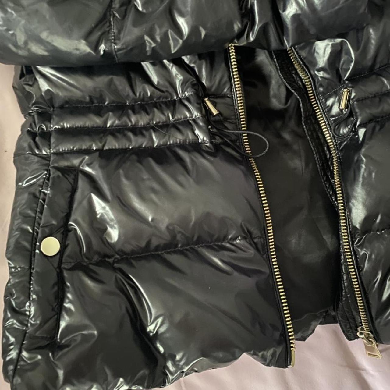 Zara down jacket puffer coat UK 12 but fits small... - Depop