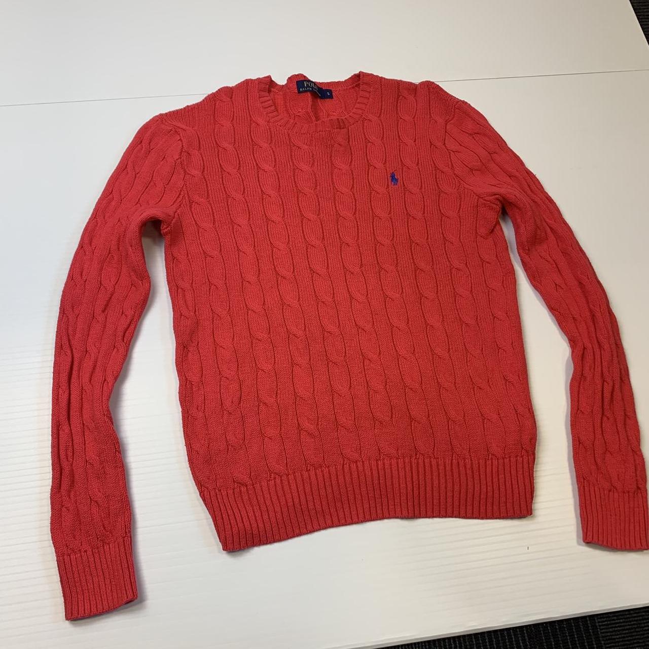 Ralph Lauren knitted jumper in pink 📌 Our... - Depop