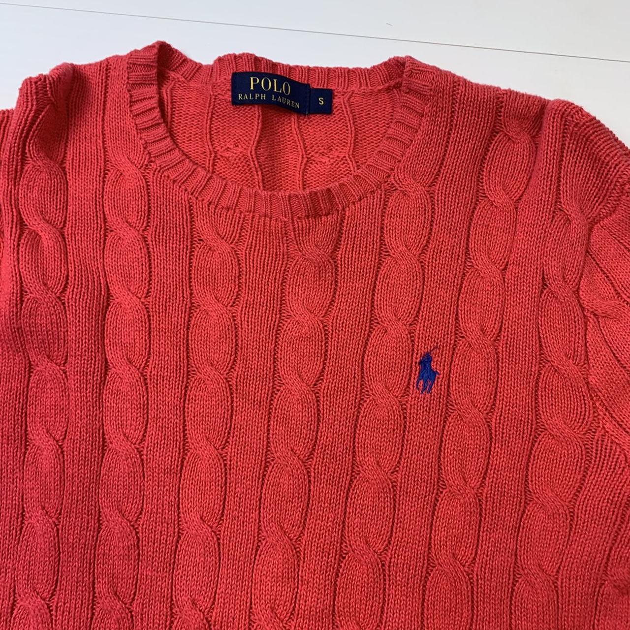 Ralph Lauren knitted jumper in pink 📌 Our... - Depop