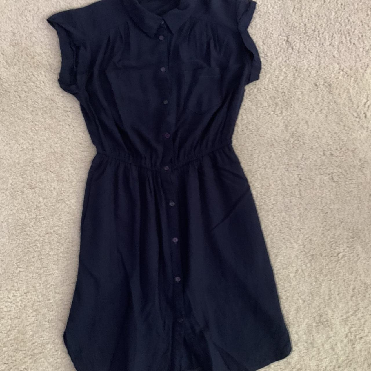 New Look Women's Blue and Navy Dress