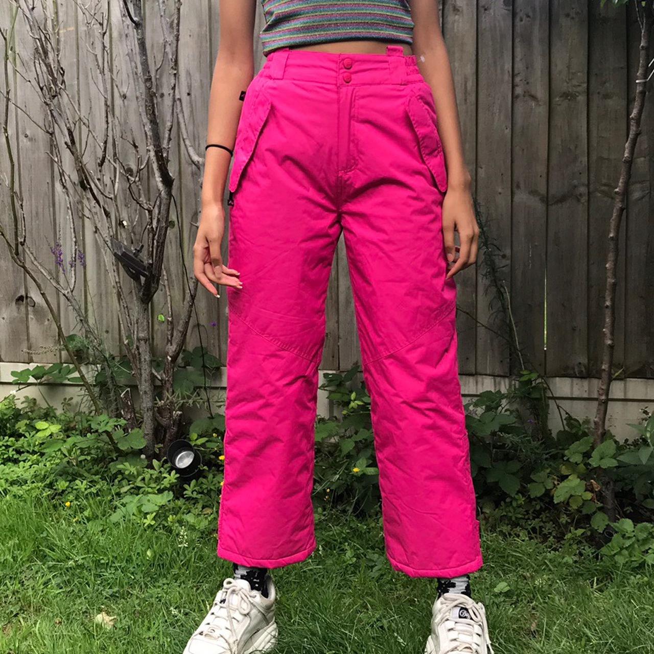 hot pink snowboard pants