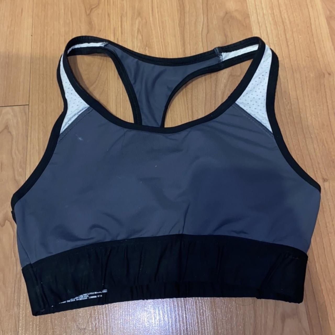 Victoria's Secret PINK Grey Marl Seamless Lightly Lined Sports Bra