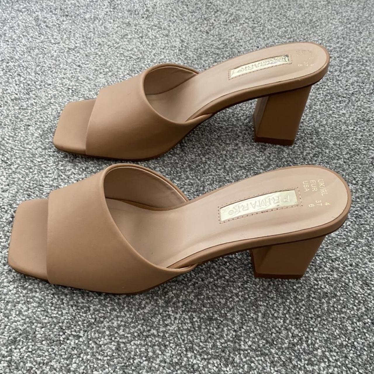 Primark mules worn once size 4 #primark #mules... - Depop