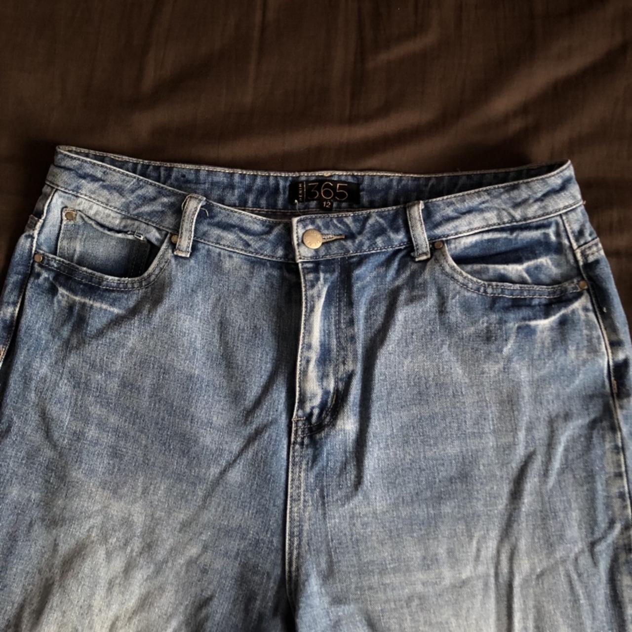 Peacocks Women's Blue Jeans | Depop