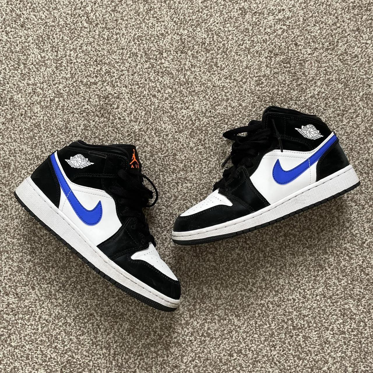 aj1 mid racer blue