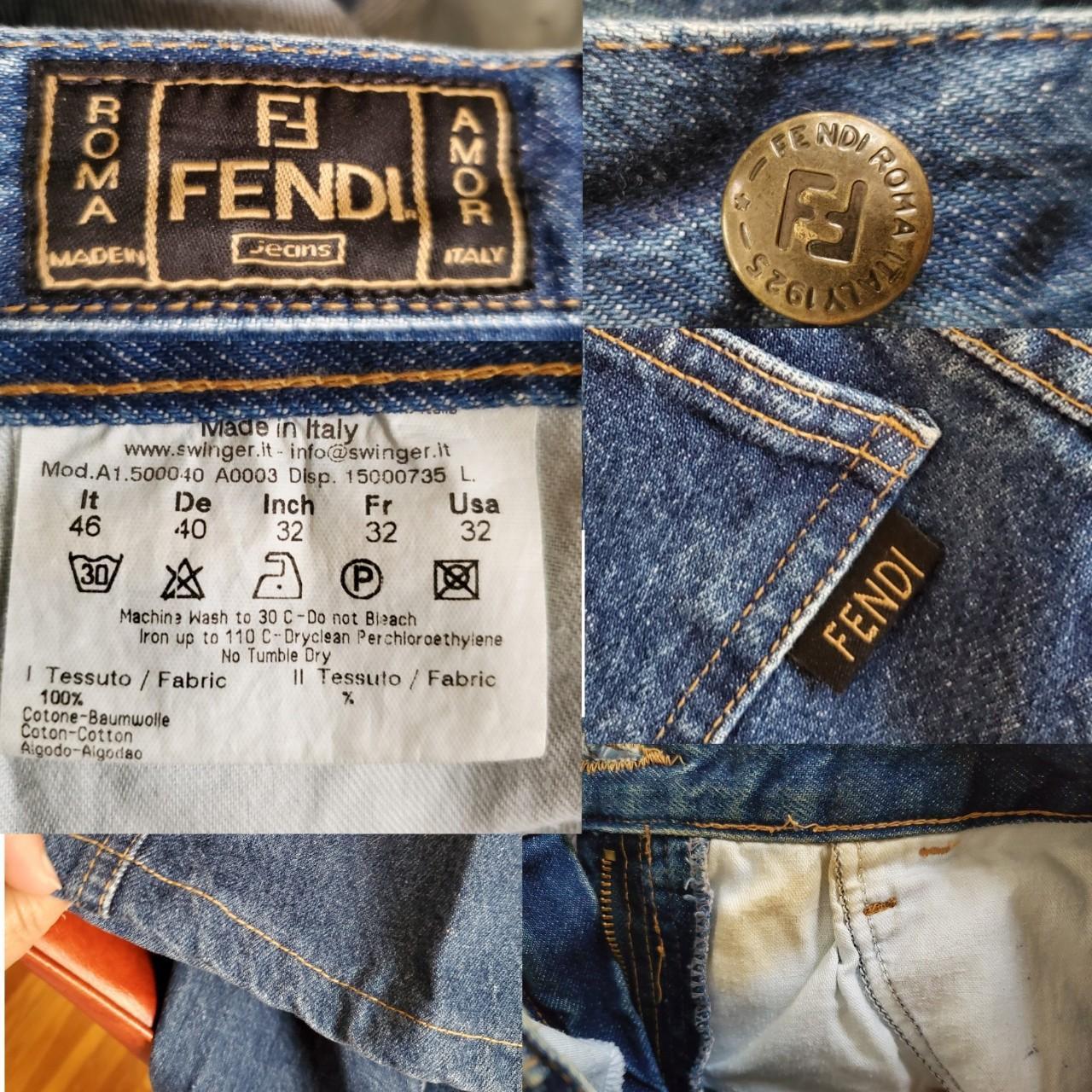 Product Image 4 - Vintage FENDI Roma Amor Jeans