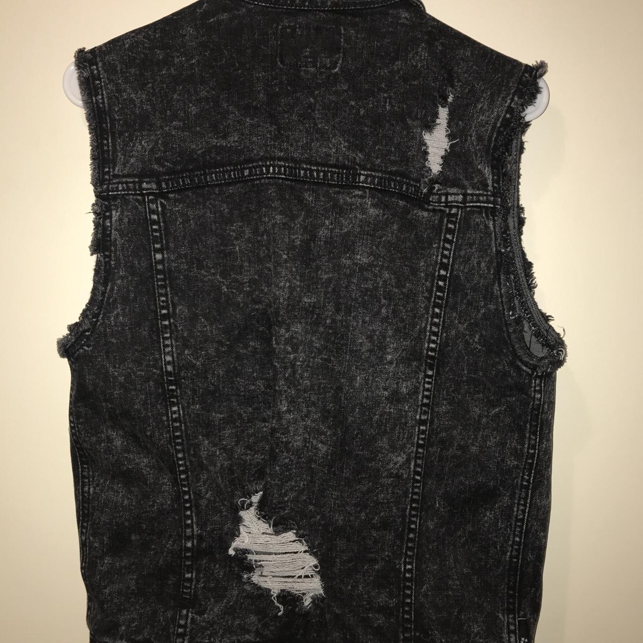 rude denim vest