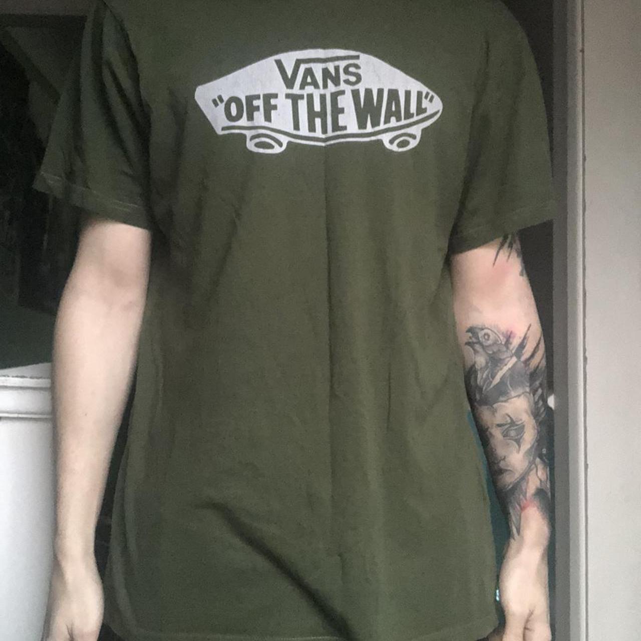 olive vans shirt