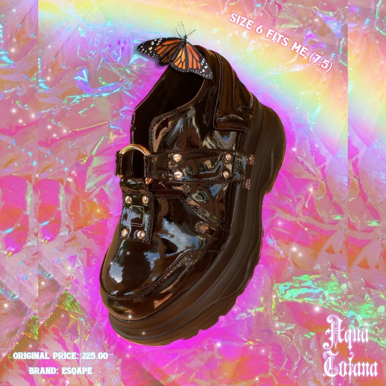 platform goth sneakers