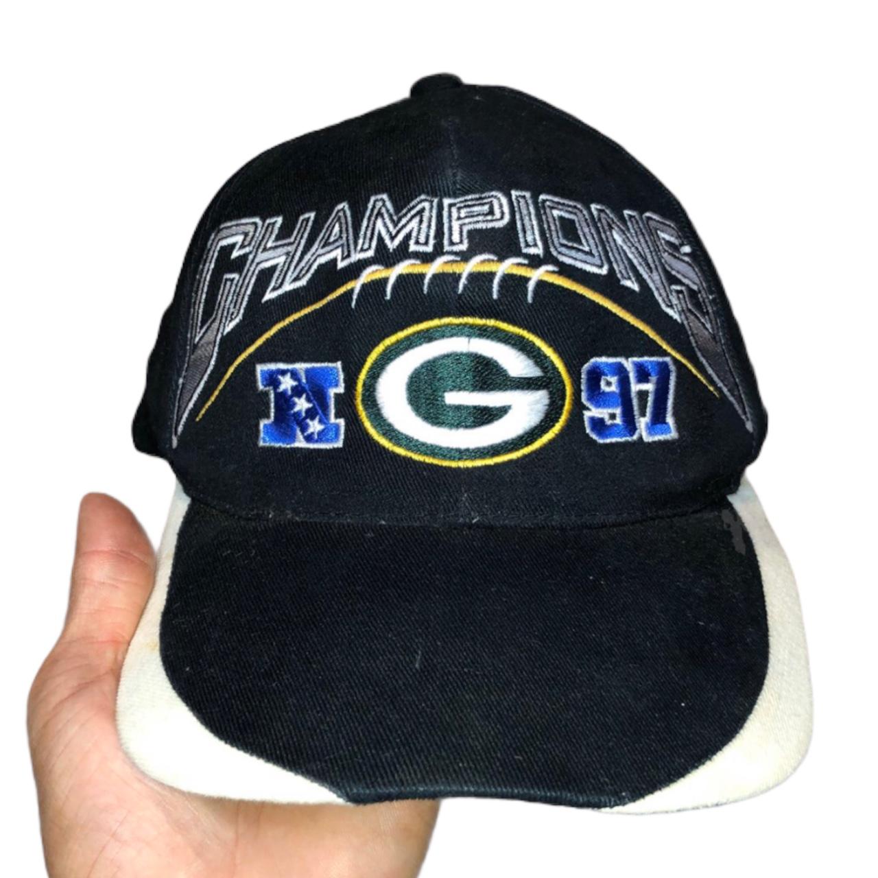 Vintage 1997 NFC Championship Hat Packers vs - Depop