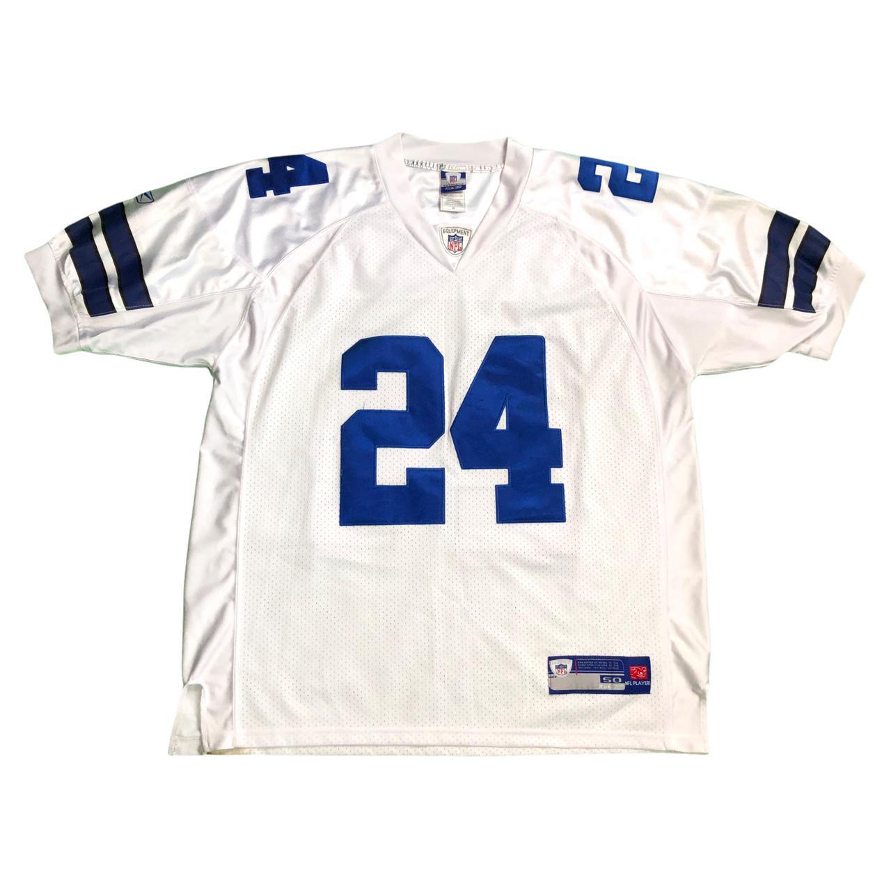 Vintage NFL Dallas Cowboys Barber Reebok Jersey... - Depop