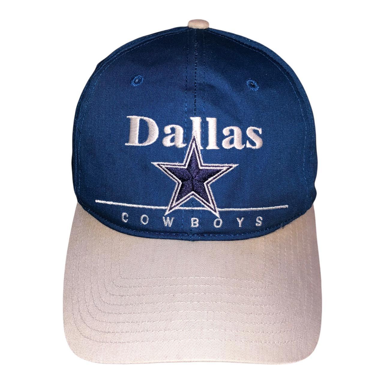 Dallas Cowboys Hat Snapback Cap Vintage 90s NFL Football Mens Adult Blue  Retro