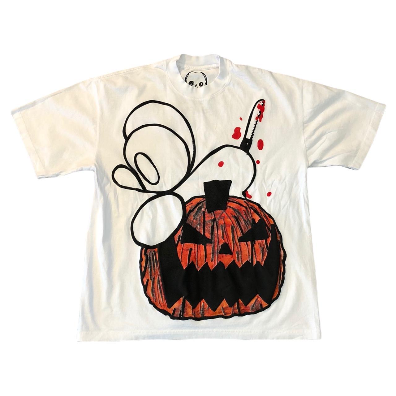 Asspizza X Father Steve Carving Pumpkin T-shirt - Depop