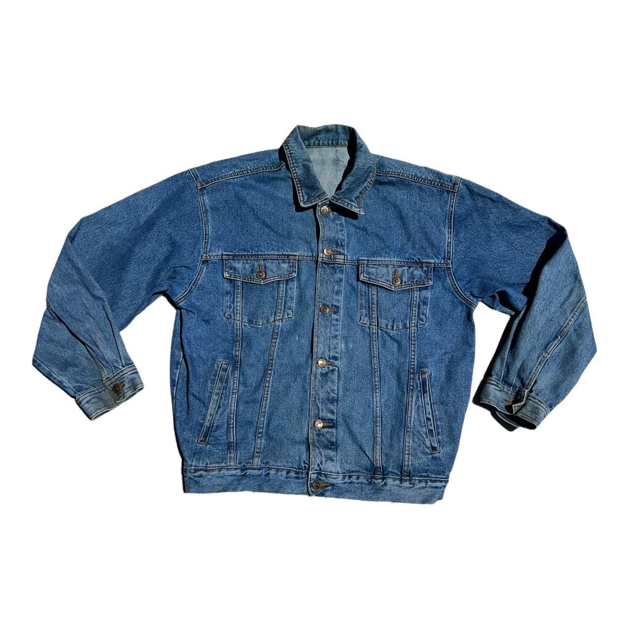 American Vintage Men's Blue Jacket | Depop