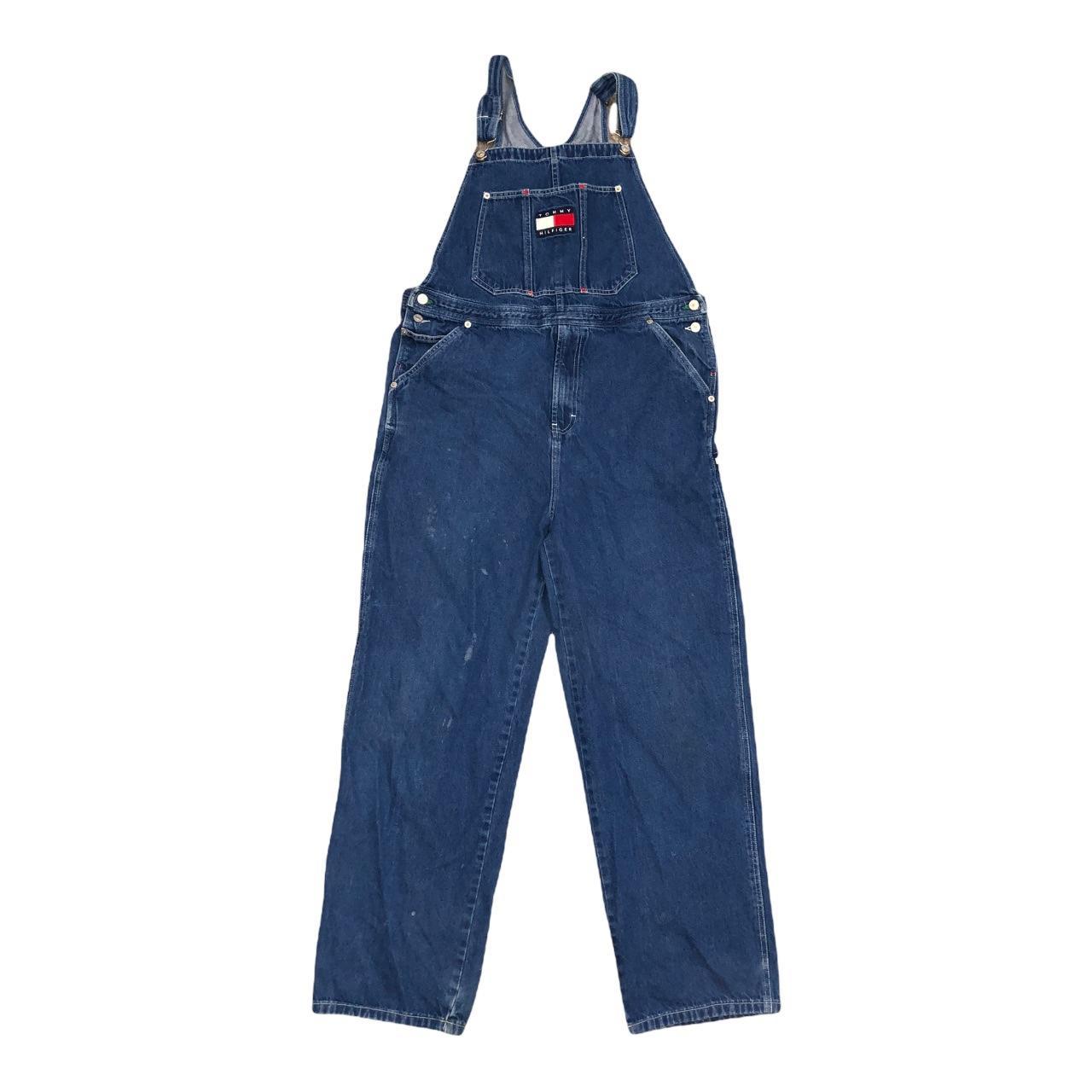 tommy hilfiger denim overalls