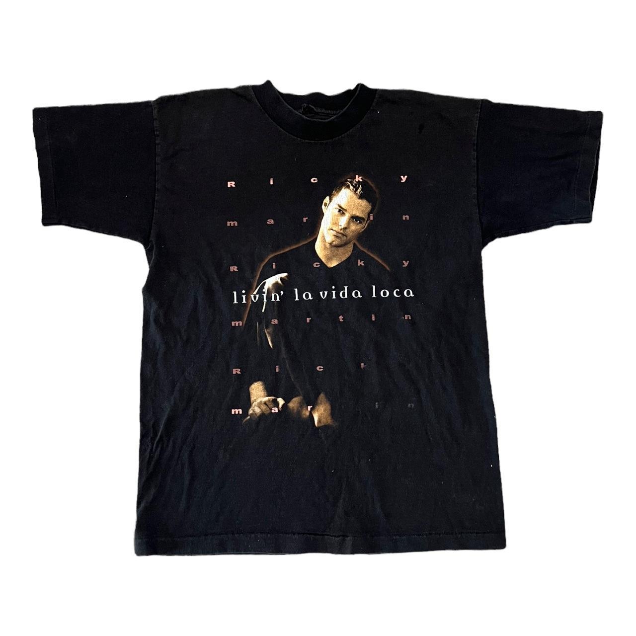 Vintage buy 1999 Ricky Martin Livin' La Vida Loca Shirt