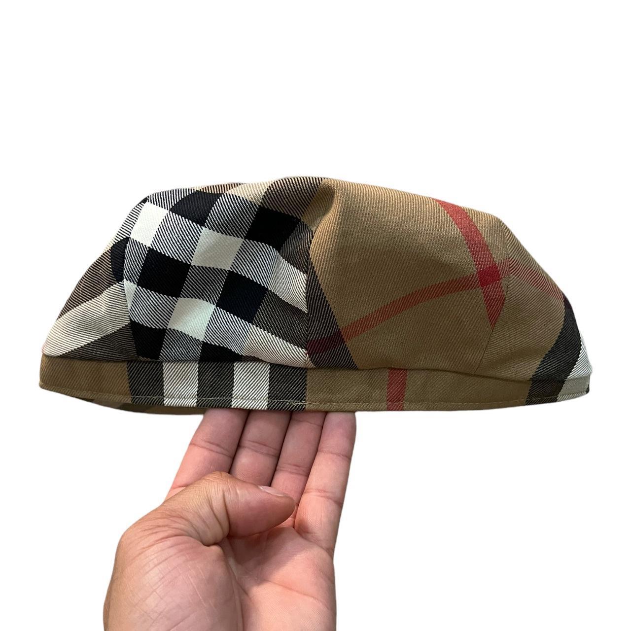 Burberry London Nova Check Newsboy Cap Size: Adult | Depop