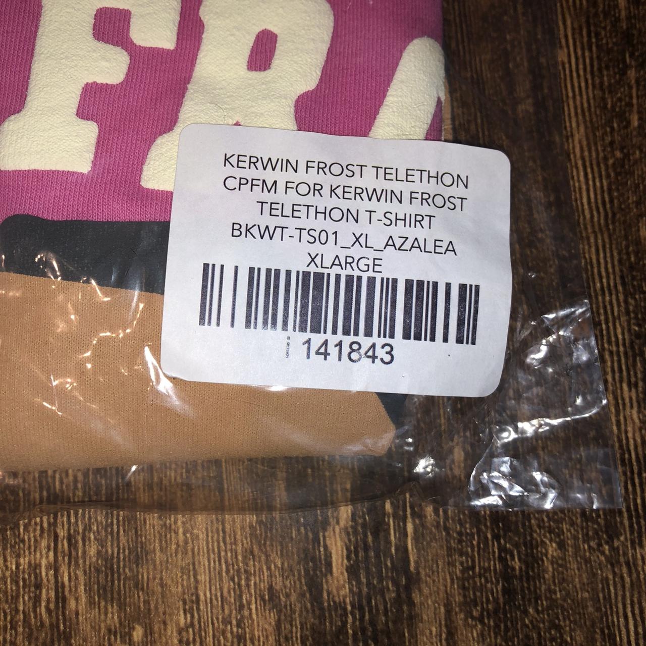 CPFM FOR KERWIN FROST TELETHON T-SHIRT , Size: XL...