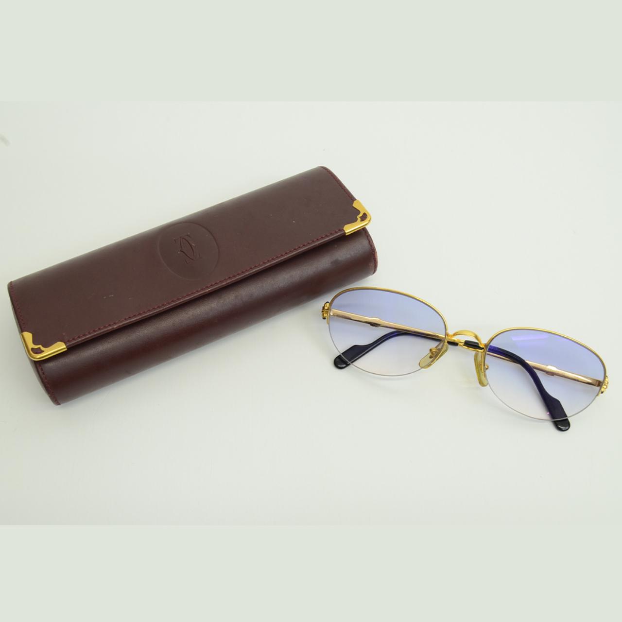 Cartier discount sunglasses case