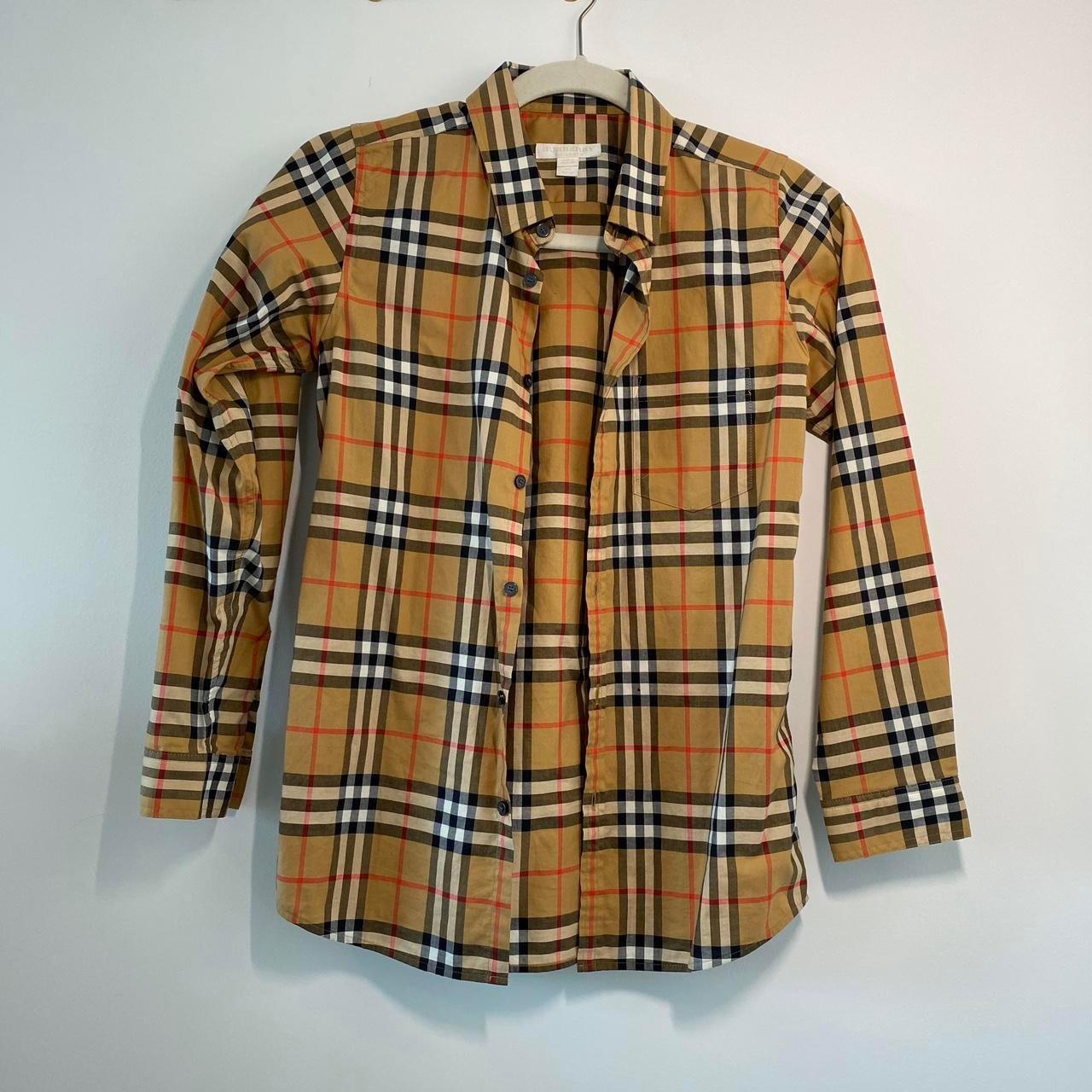 Burberry vintage outlet rainbow shirt