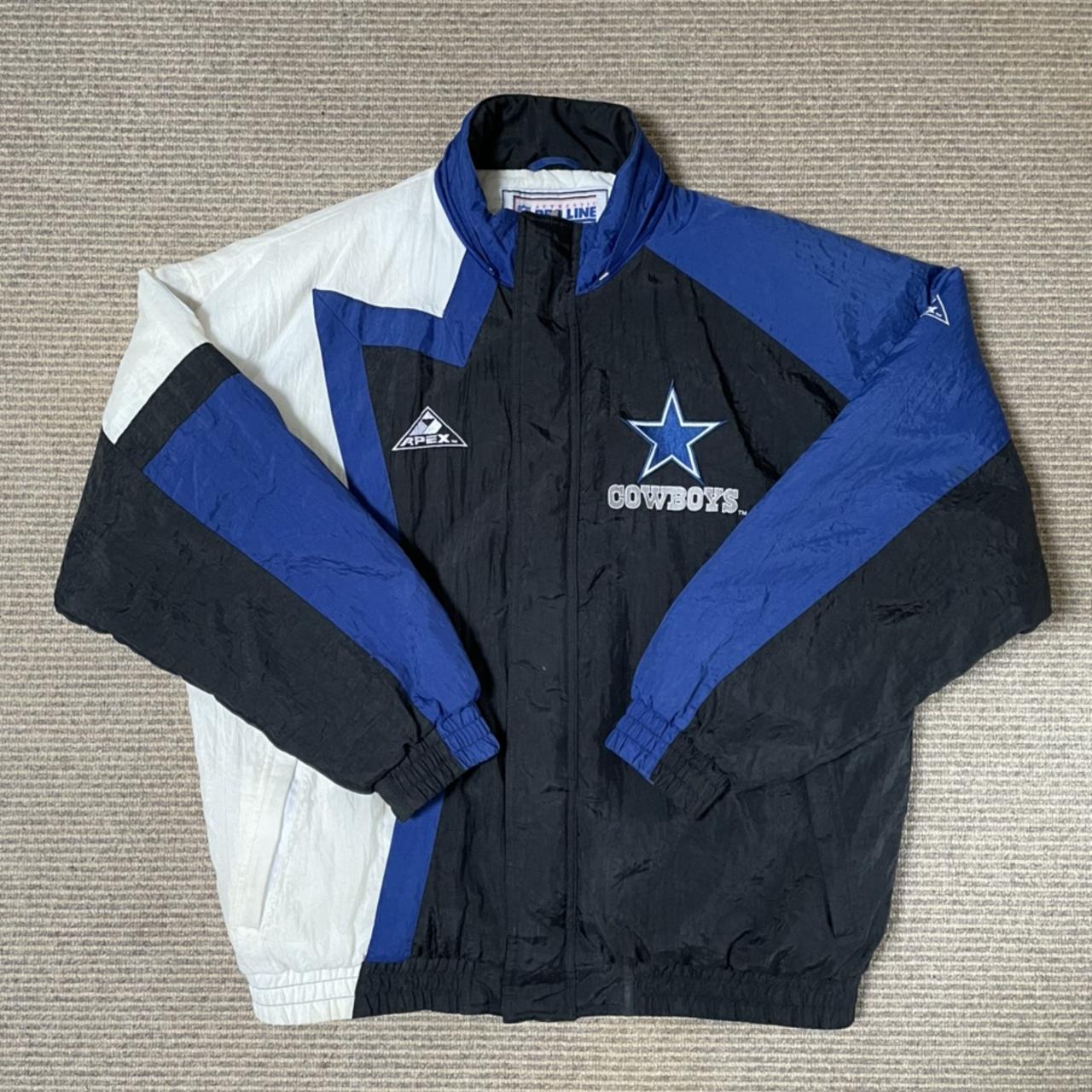 VINTAGE REWORKED/NFL Dallas Cowboys Cropped Fleece - Depop