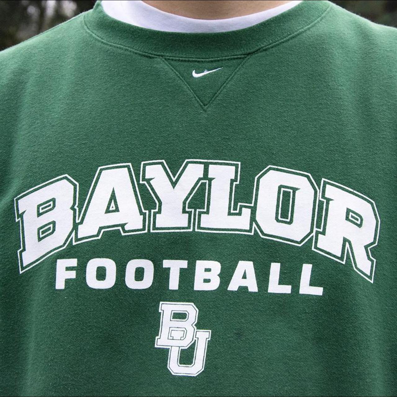 Baylor Green Bay Football Sweater - Green Gold - Depop