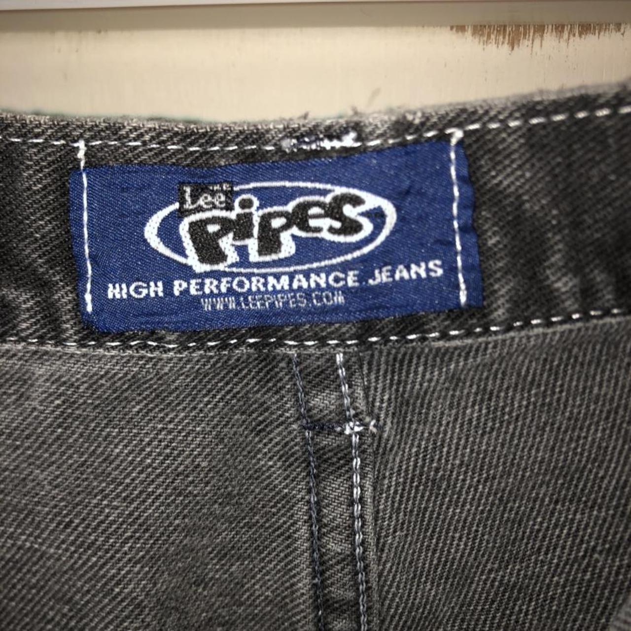 Vntg Lee PIPES high performance 90’s jean skater... Depop