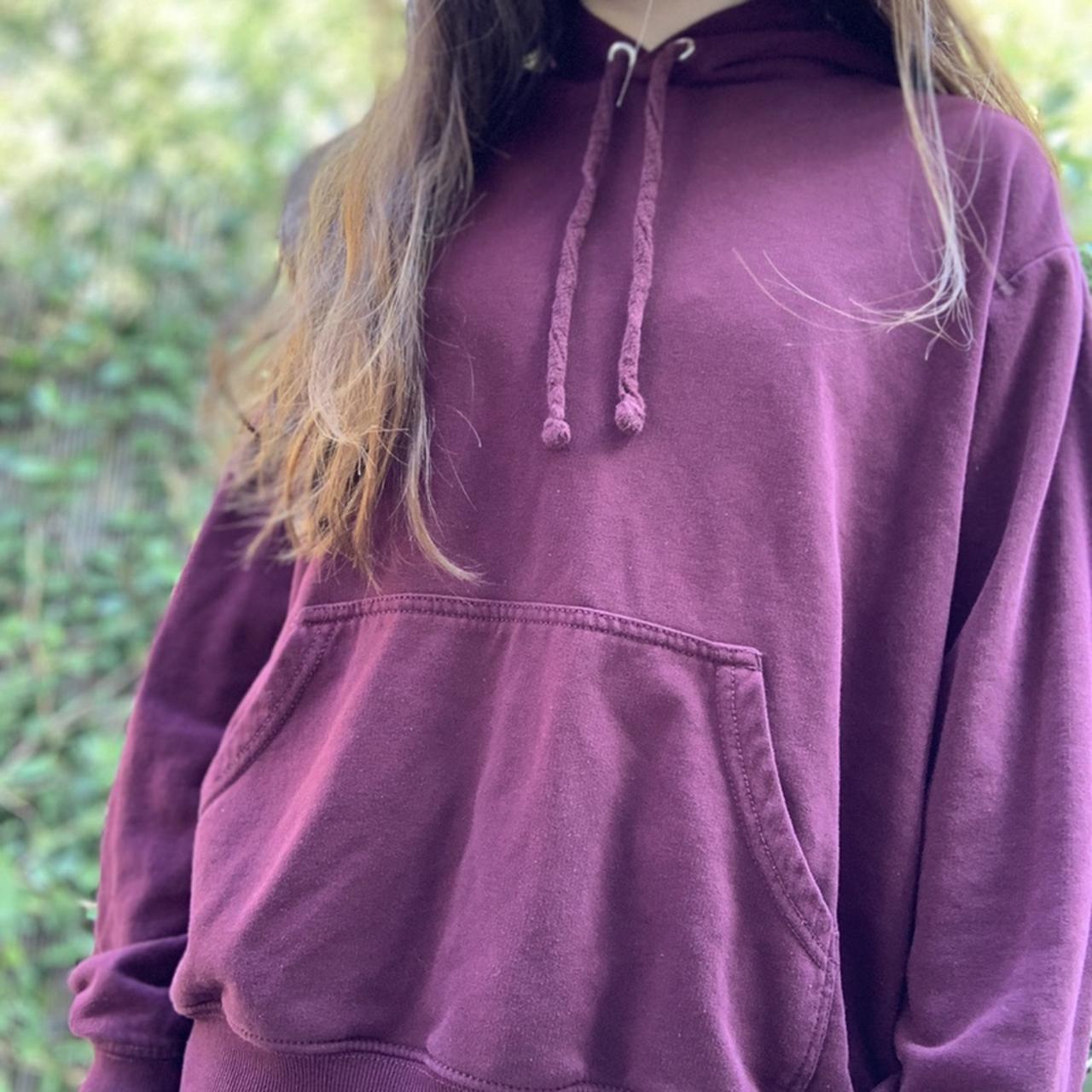 H&m best sale hoodie maroon