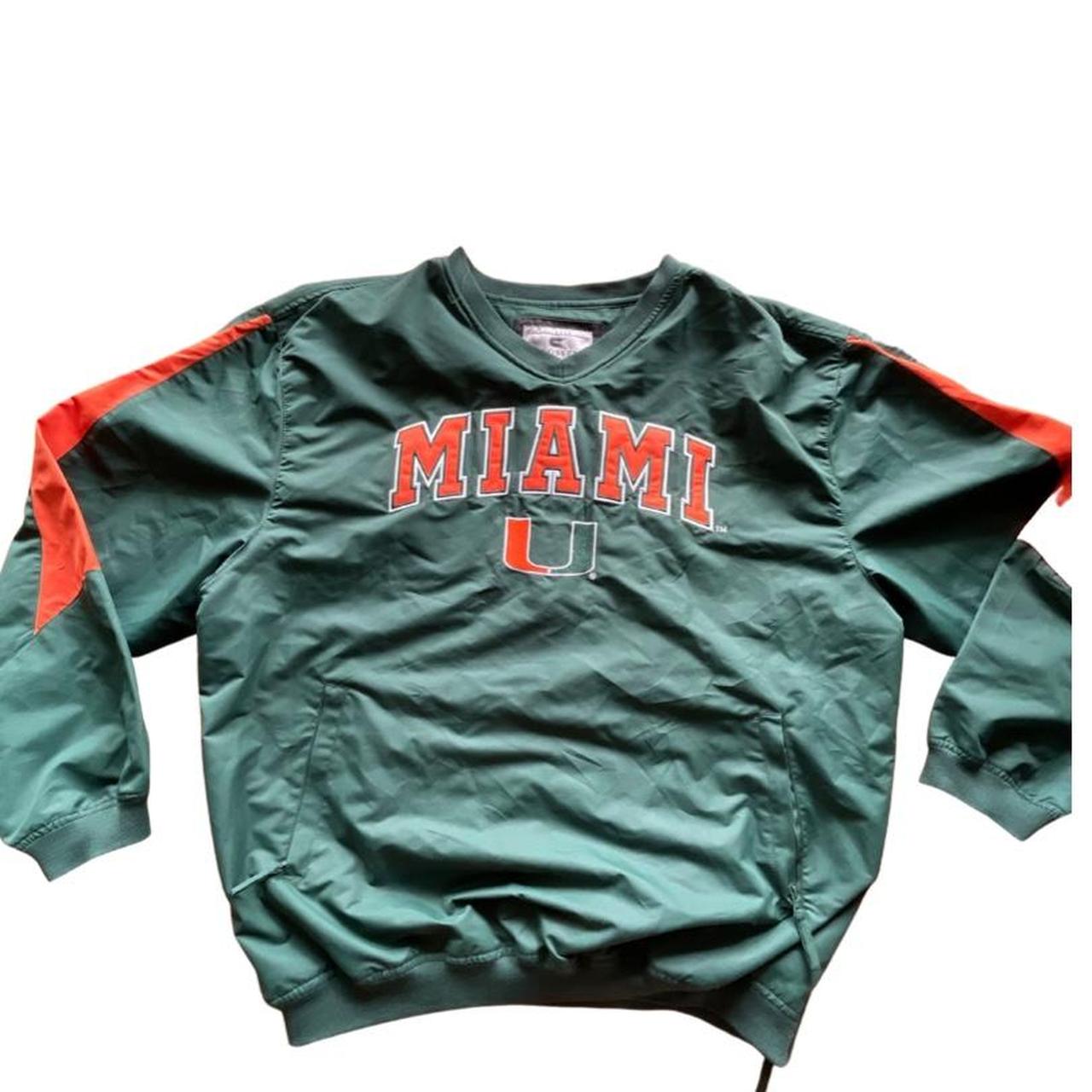 University of Miami Pullover Perfect condition No... - Depop