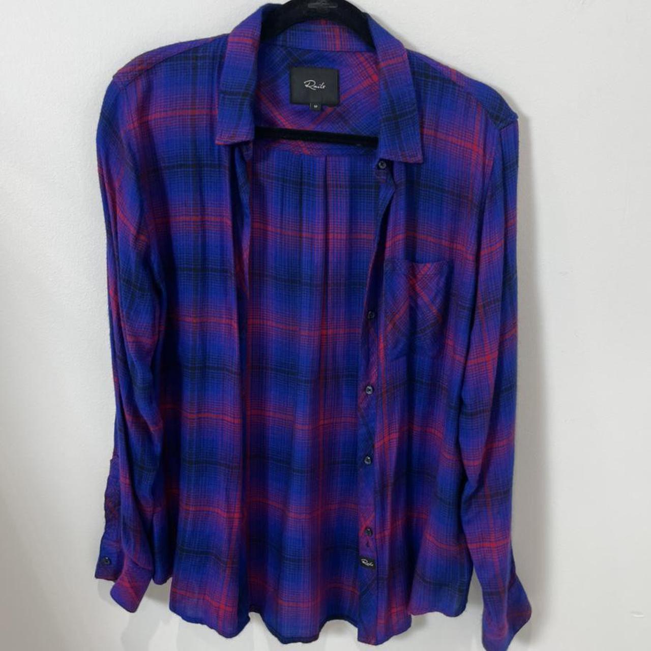 RAILS flannel, worn once. #rails #designer #flannel... - Depop