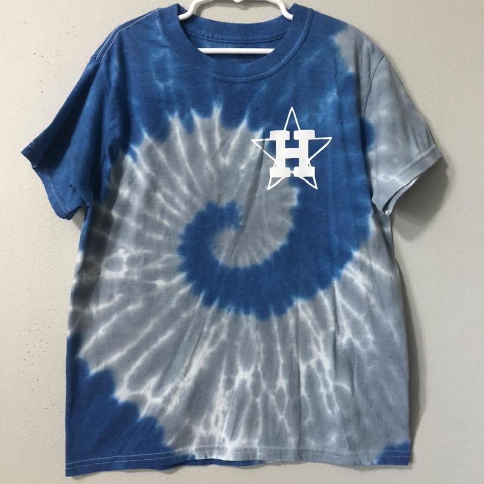 Custom TieDye kids Houston Astros shirt with Astros - Depop