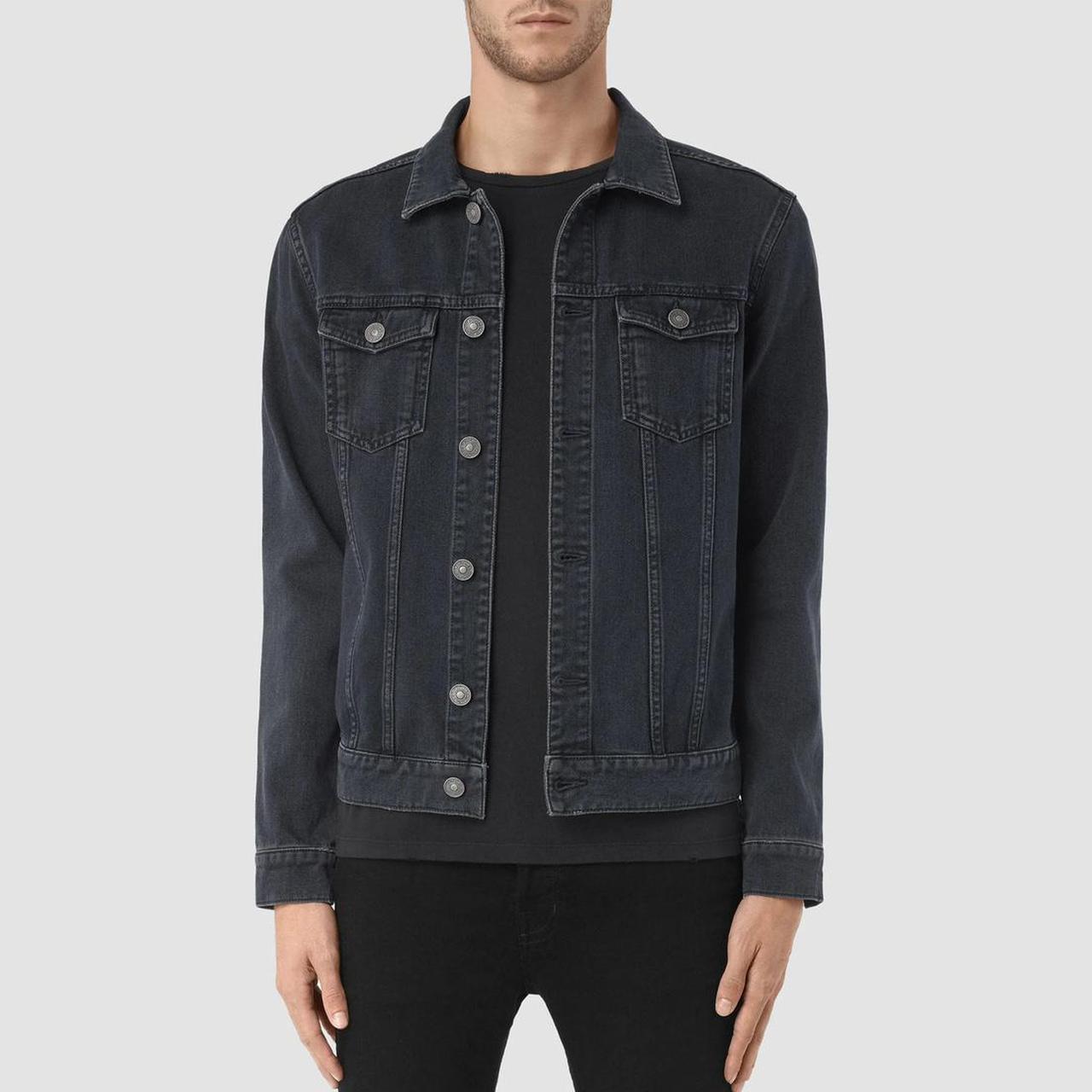 All saints jean jacket 2024 mens