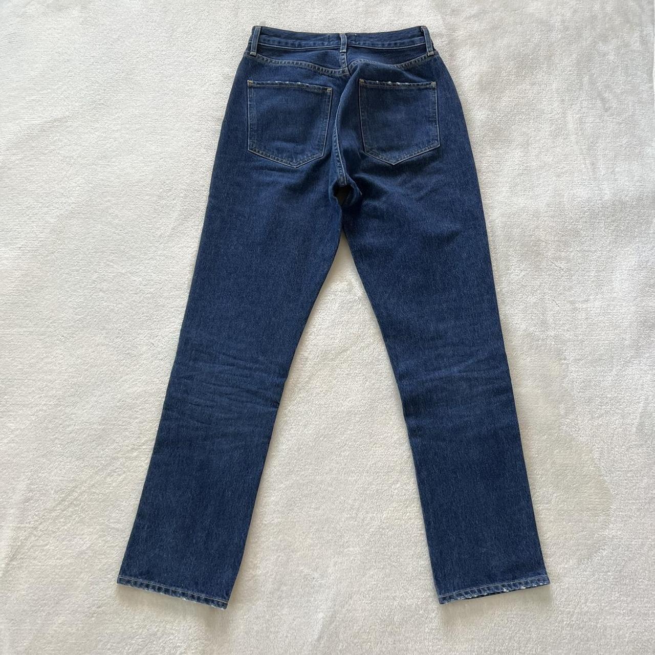 AGOLDE Remy High Rise Straight Jean in Wink. Size