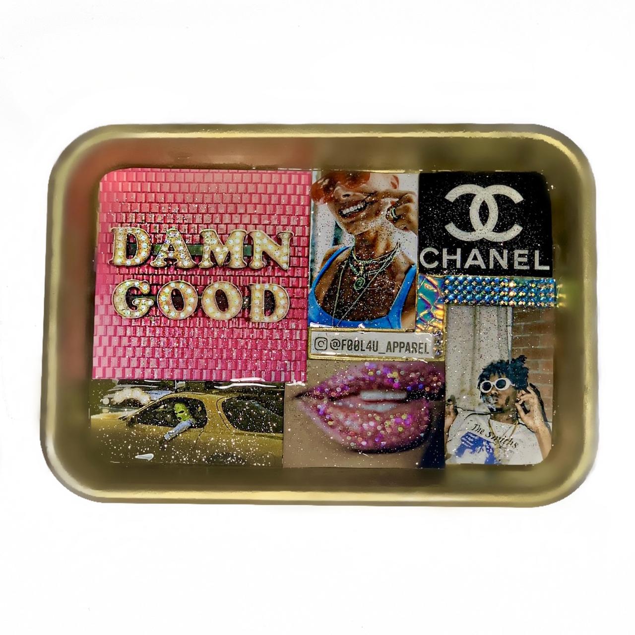 chanel rolling tray