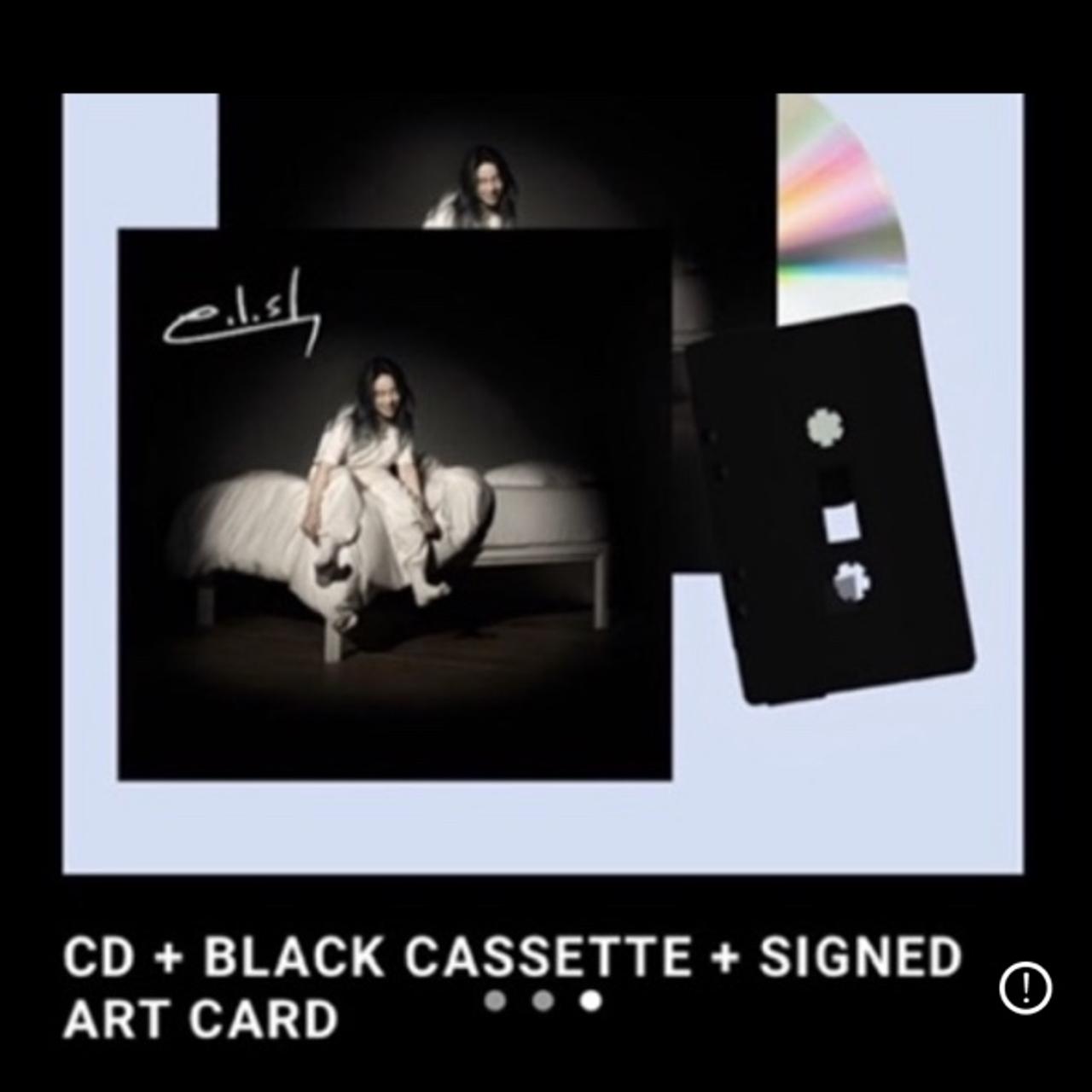 Billie Eilish　直筆サイン入りCD BILLIE EILISH SIGNED AUTOGRAPH ALBUM VINYL RECORD - HAPPIER