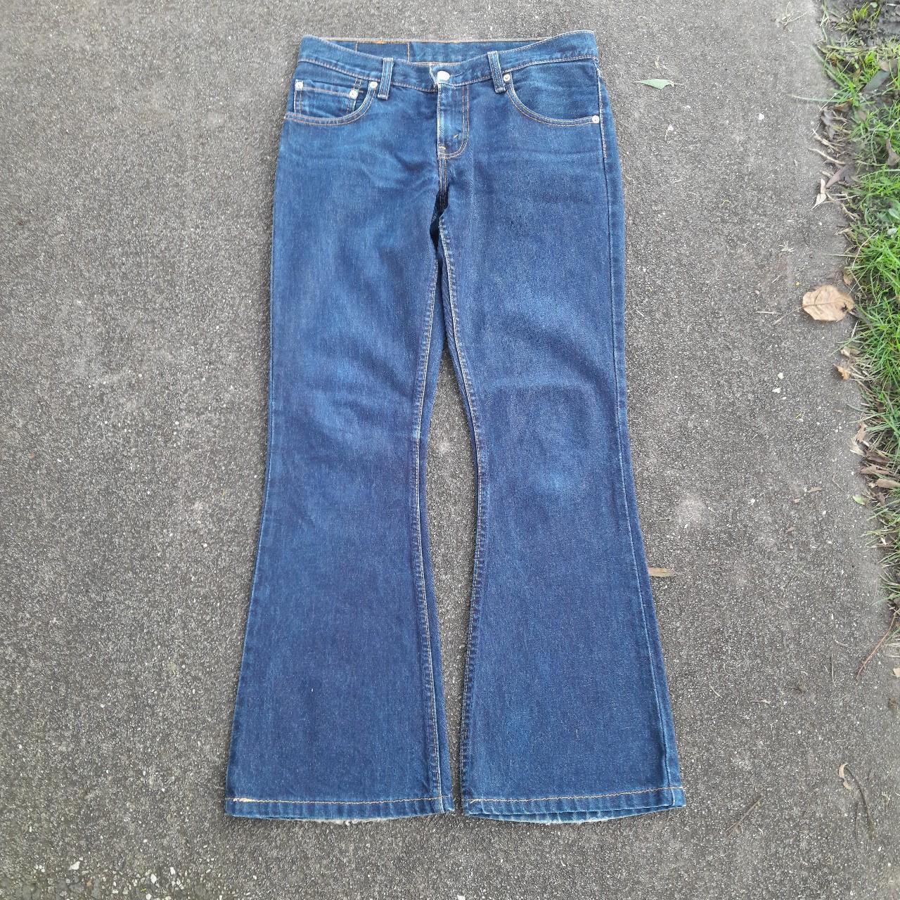 Vintage 1990’s Levi’s 450 flared jeans with regular... - Depop