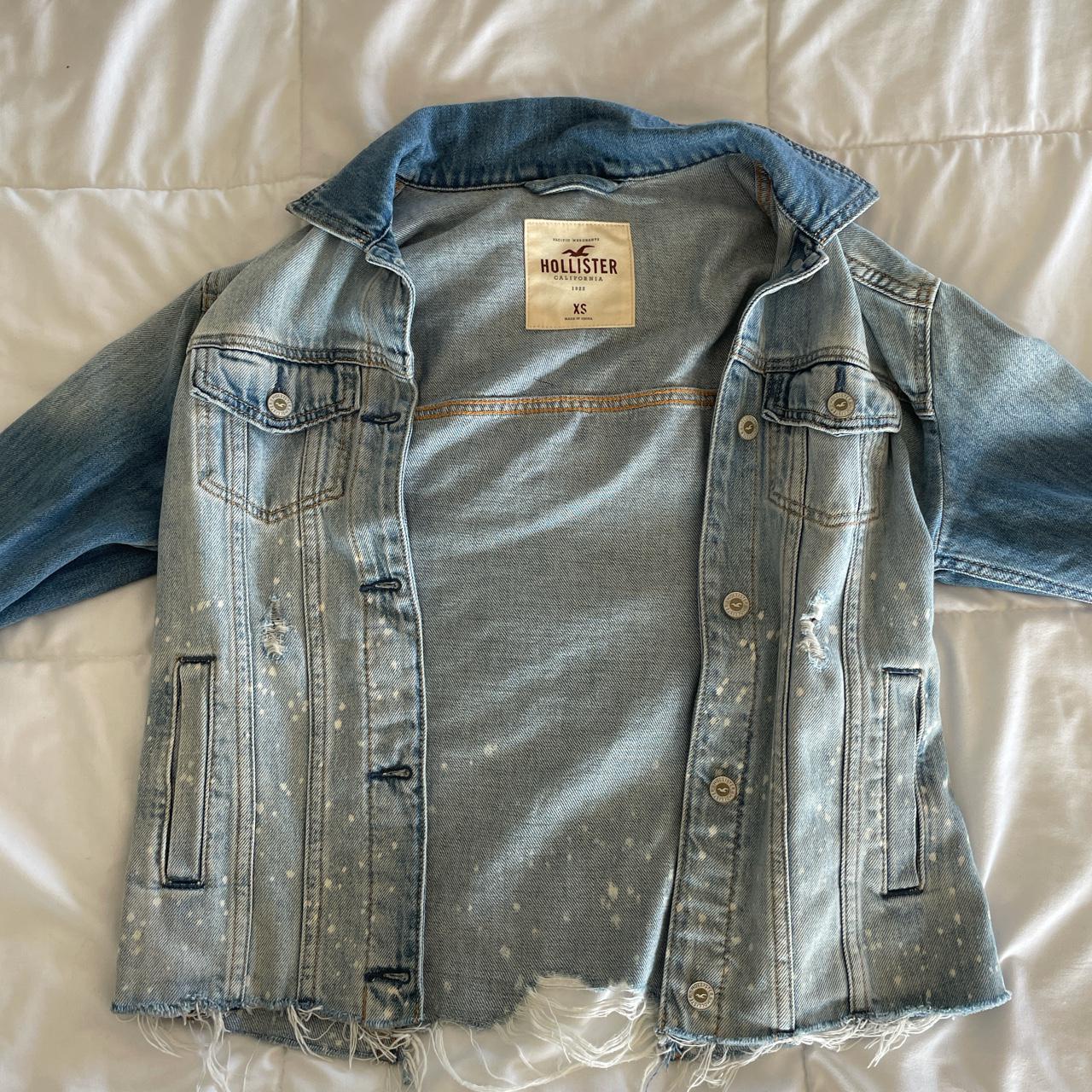 hollister jean jacket