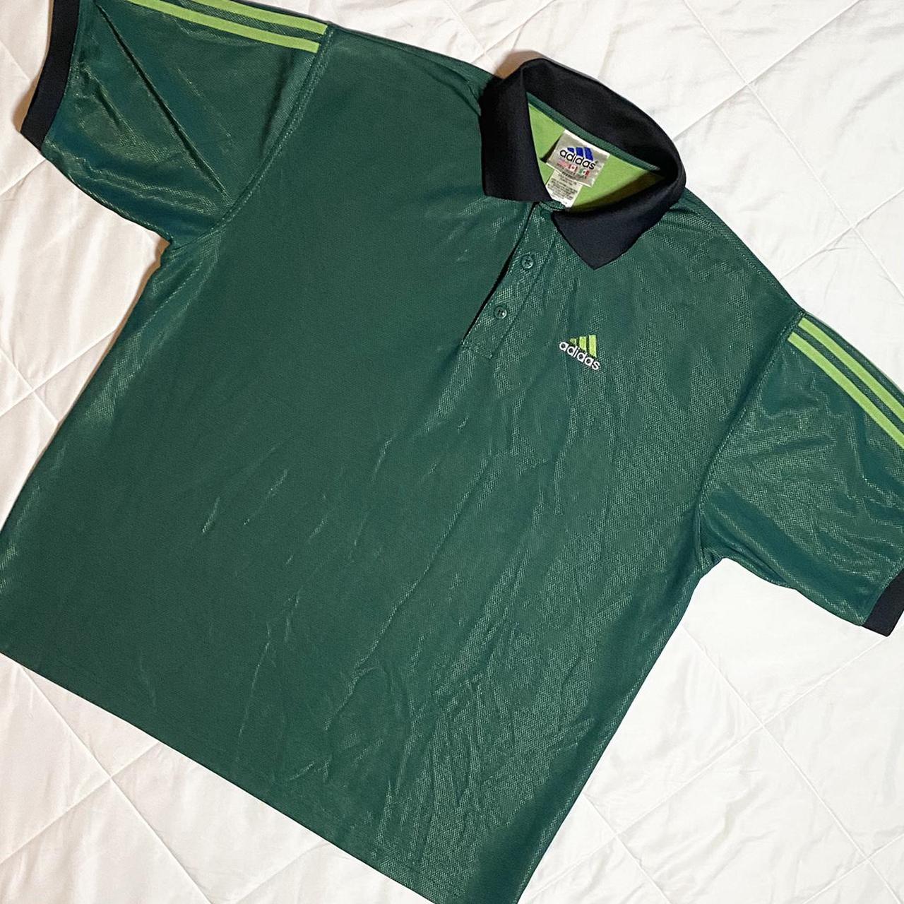 Adidas Men's Green Polo-shirts | Depop