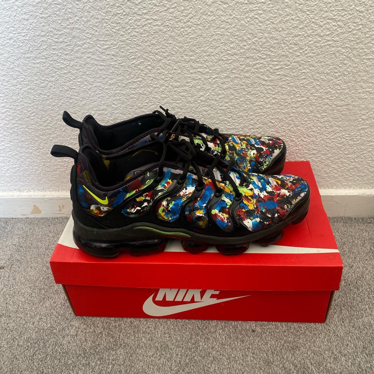 custom vapormax plus men's