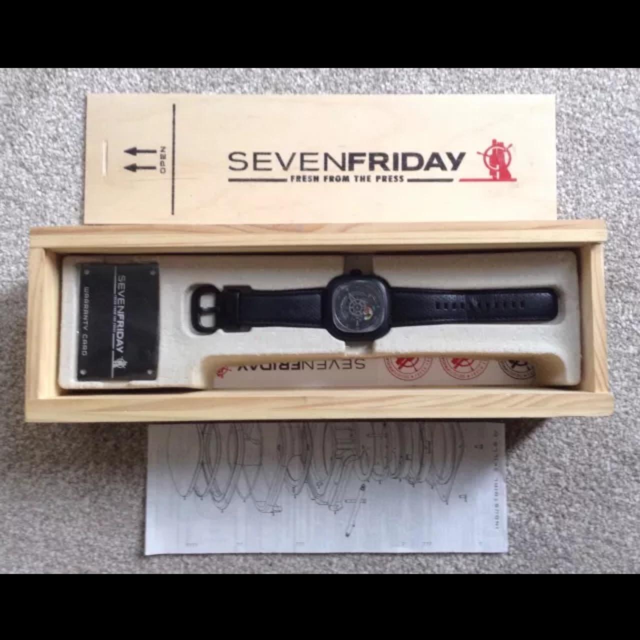 Sevenfriday watch real Comes with box RARE