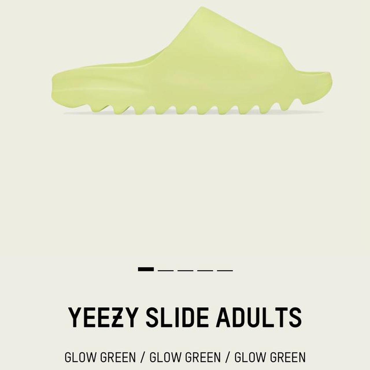 Product Image 1 - Yeezy slide glow green 
100%