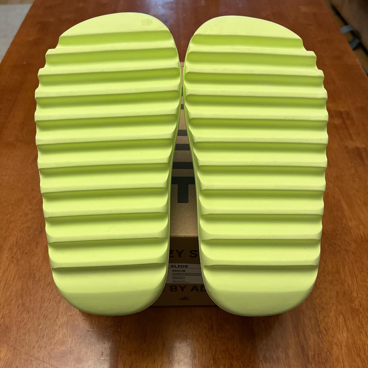 Yeezy Women's Green Slides (3)