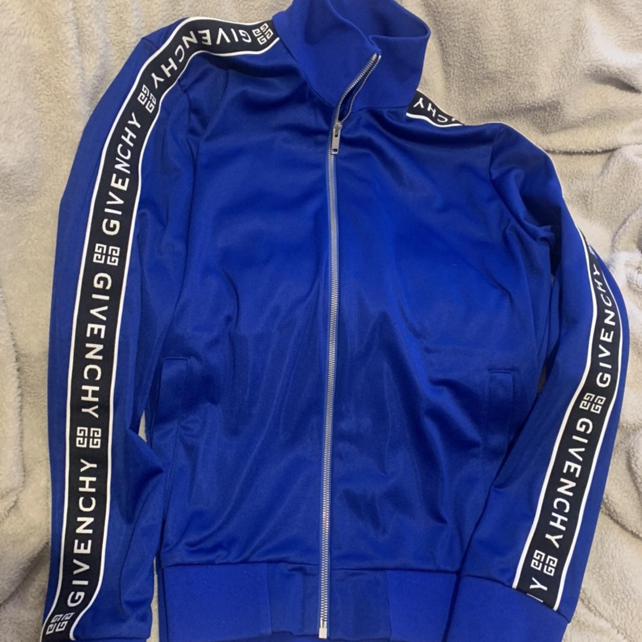 Blue givenchy cheap tracksuit