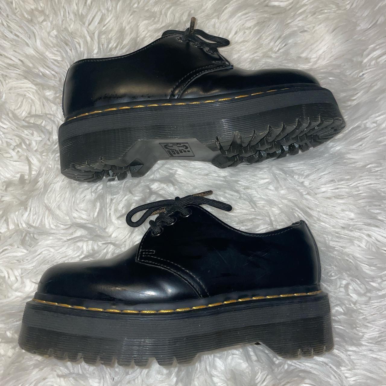 platform doc martens • 1416 • super cute and in... - Depop