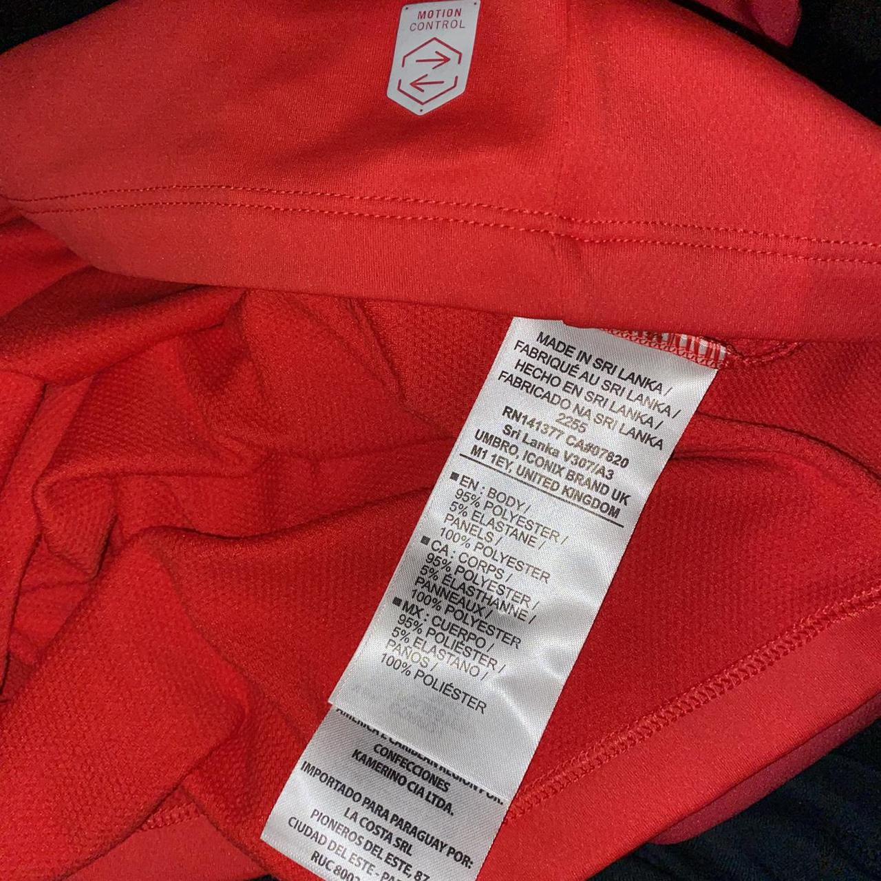 Umbro Canada 🇨🇦 Soccer team Pro Training Half Zip Top... - Depop