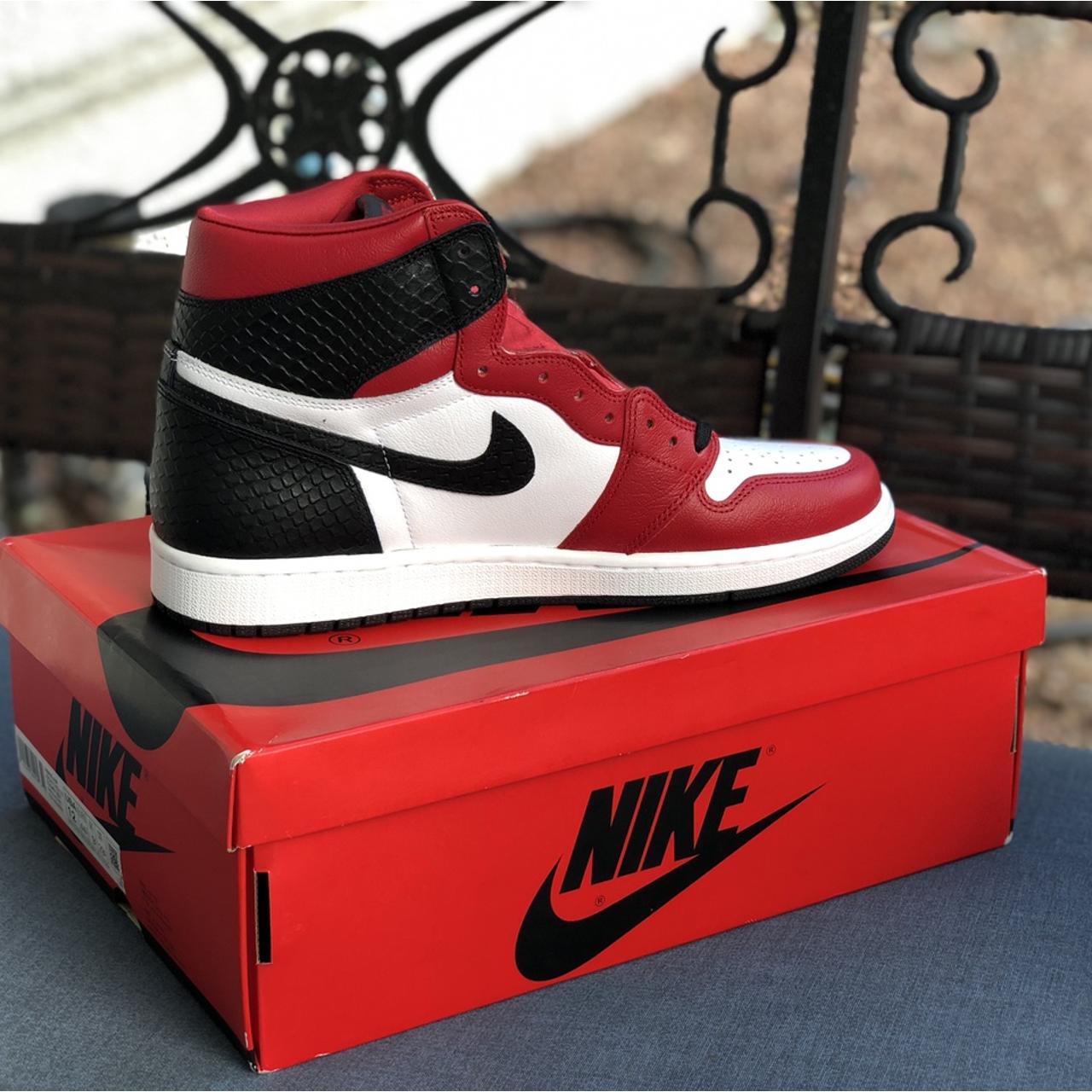 satin snake jordan brand new dead stock dm Depop