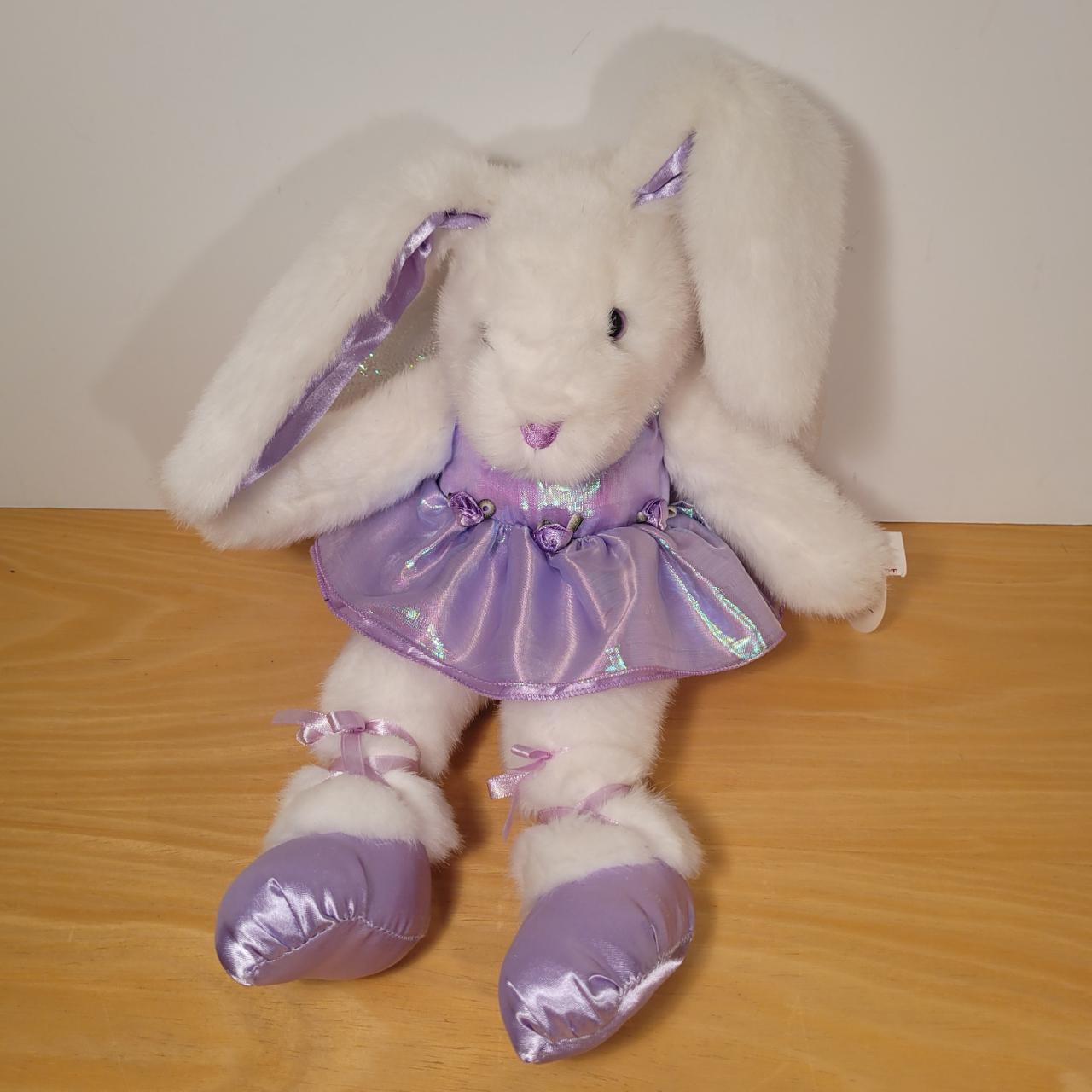 Dan Dee Easter Ballerina Bunny Plush Stuffed Animal. Depop