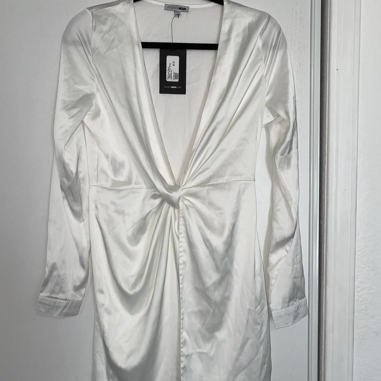 Fashion Nova Women's White Dress (3)