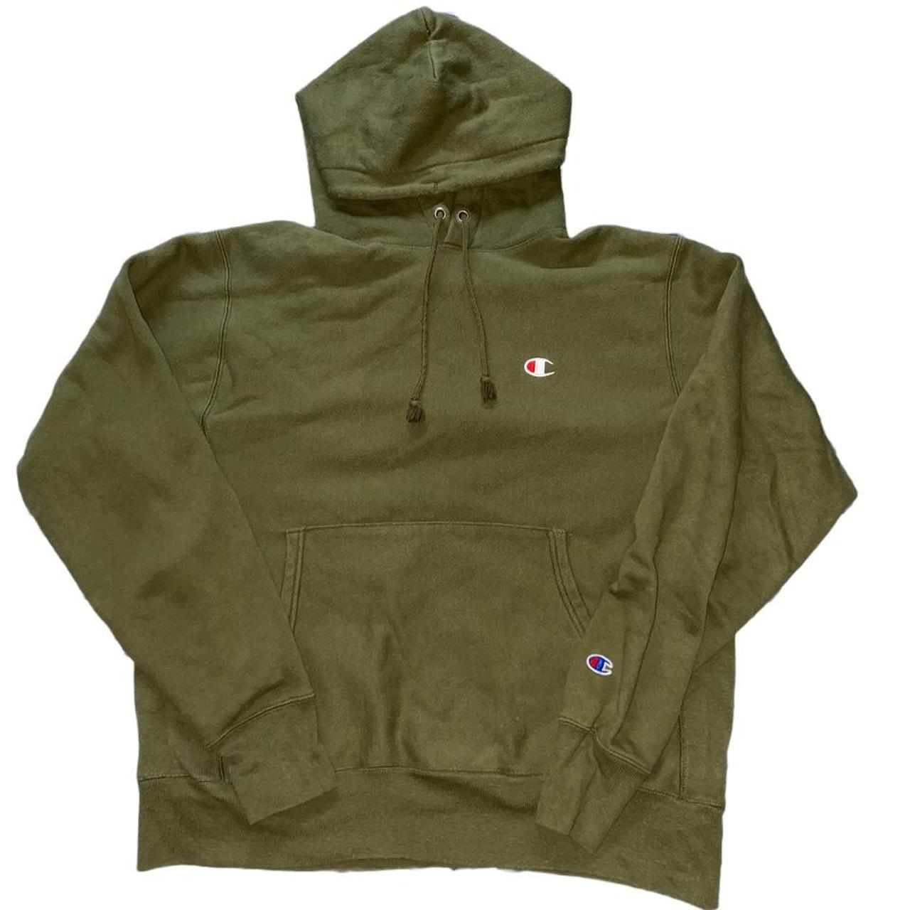 Olive champion sale hoodie