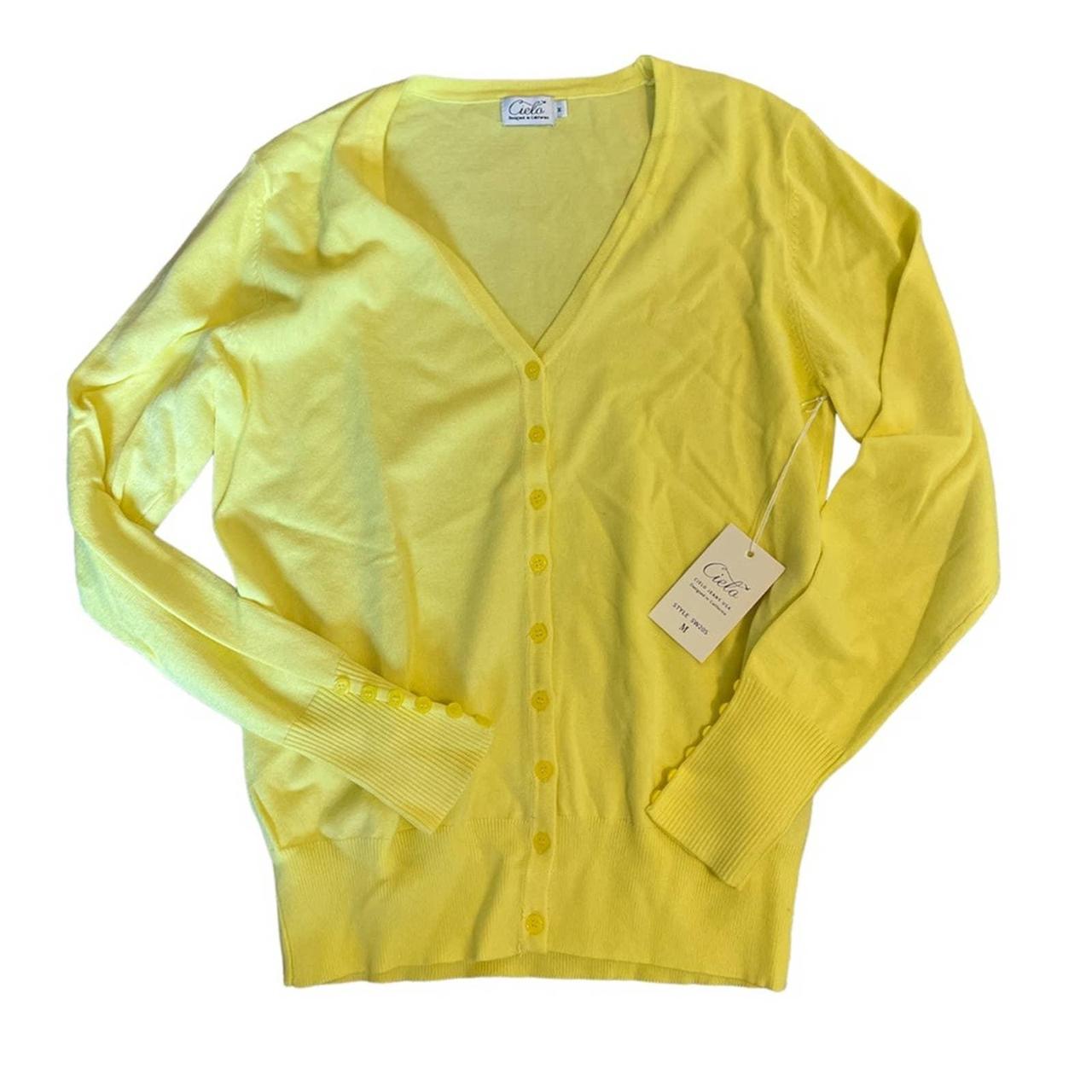 Celio Women's Gold and Yellow Jumper